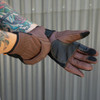 Biltwell Borrego CE Leather Gloves - Chocolate