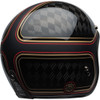 Bell Custom 500 Helmet - Carbon RSD Checkmate Matte/Gloss Black/Gold