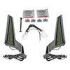 Custom Dynamics Fascia LED Panels for 2006-2009 Harley Street Glide - Chrome