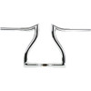 LA Choppers 12" Hammerhead Handlebars for 2015-2022 Harley Road Glide - Chrome