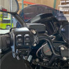 Thrashin Supply Clutch/Brake Control Perch Clamps for Harley - Twice Cut