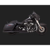 Vance & Hines Oversized 450 Slip-On Mufflers for 1995-2015 Harley Bagger