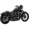 Cobra El Diablo 2-Into-1 Exhaust for 2014-2022 Harley Sportster - Black