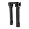 Thrashin Supply 8" Hole Shot Handlebar Risers - Black