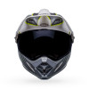 Bell MX-9 Adventure MIPS Helmet - Dalton Gloss White/Hi-Viz Yellow