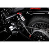 Santoro Fabworx Way Kool Shock Mount Sliders for 2009-2017 Harley Dyna - Red 