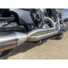 A1 Cycles G.A.F. Stainless/Titanium Exhaust for 2017-2023 M8 Harley Touring