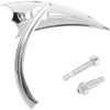 Arlen Ness Scoop Micro Mirrors - Chrome