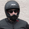 Simpson M50 Motorcycle Helmet - Matte Black - Get Lowered Cycles