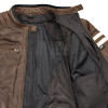 Joe Rocket Classic 92 Brown Leather Motorcycle Jacket - 1326-2303