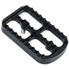 Joker Machine Serrated Brake Pedal Cover for Harley FL - Black