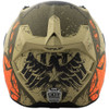 FLY Street Revolt FS Liberator Helmet - Matte Brown/Orange