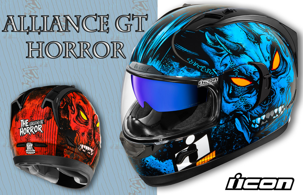 New Alliance GT Horror Helmet from Icon 