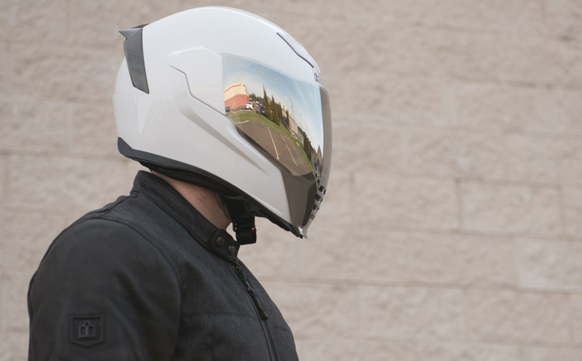 icon airflite chrome visor