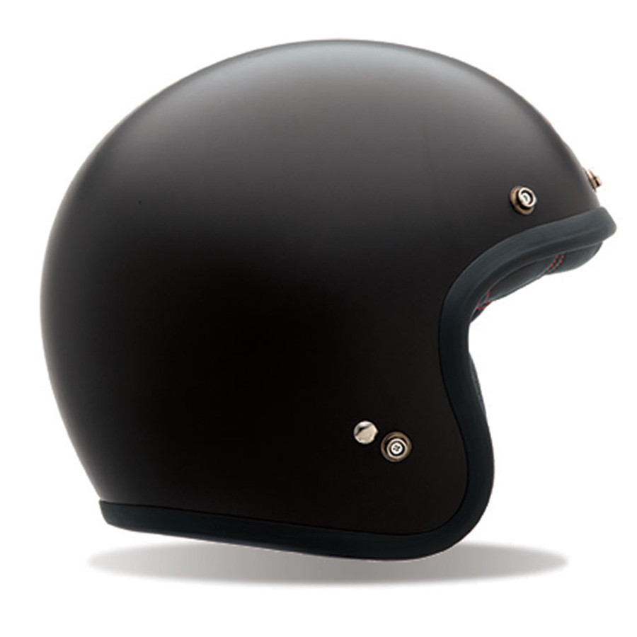 Bell Custom 500 Matte Black Motorcycle Helmet - Get Lowered Cycles