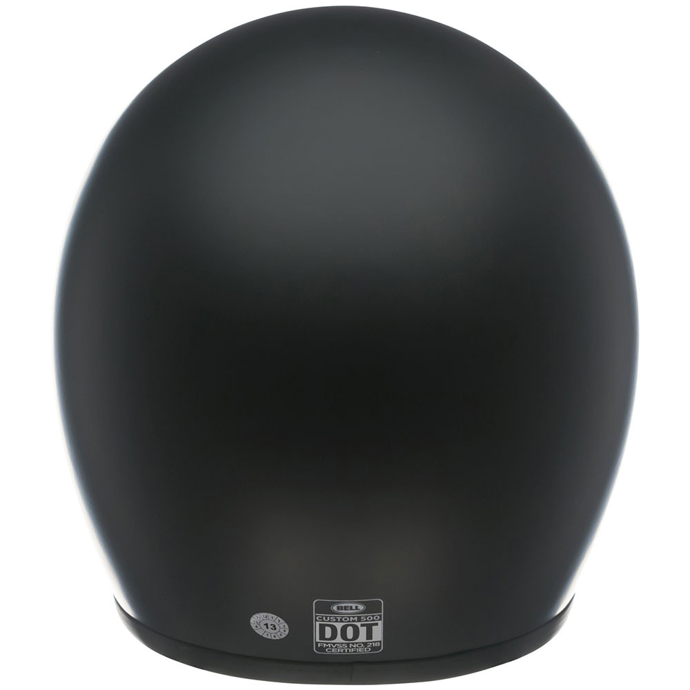 Bell Custom 500 Matte Black Motorcycle Helmet - Get Lowered Cycles