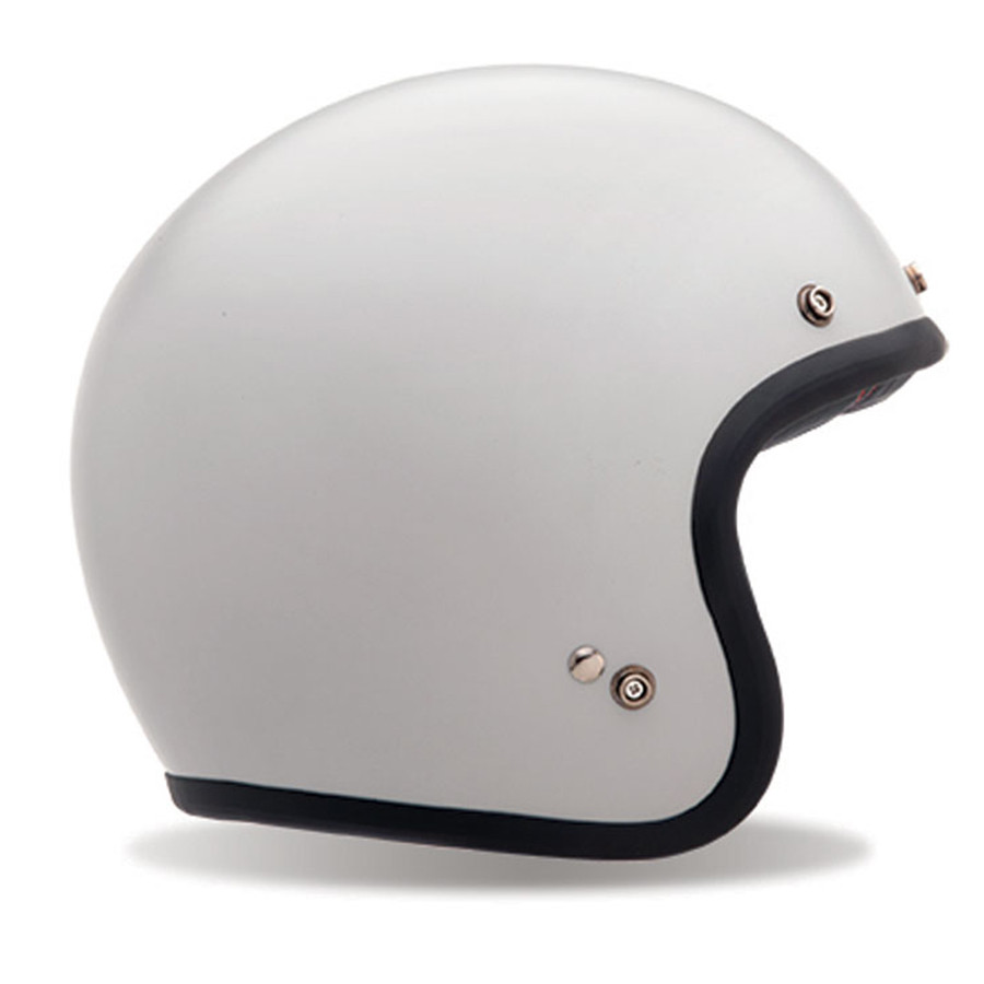 BELL ジェットヘルメット CUSTOM500 ホワイト　XL Bell Custom 500 Vintage White Motorcycle Helmet - Get Lowered Cycles