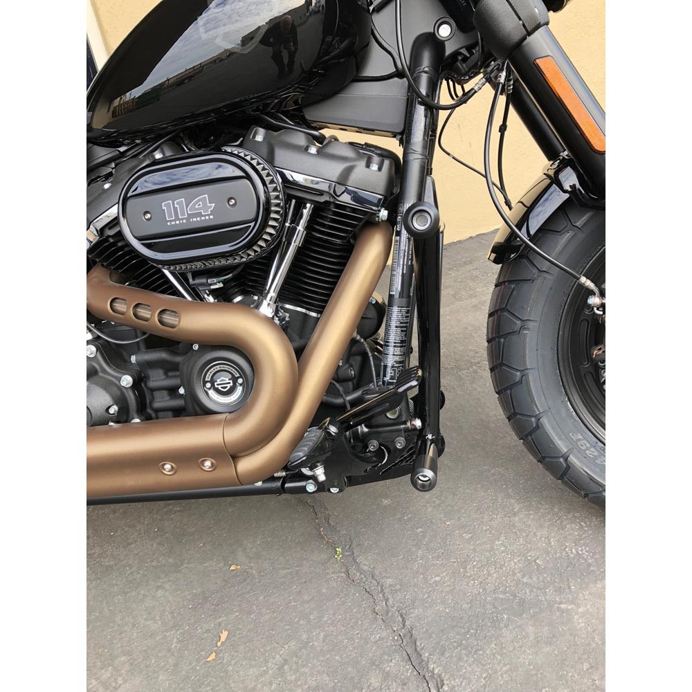 Bung King Highway Peg 2 Step Crash Bar 2018-Up Softail FCB18F-S