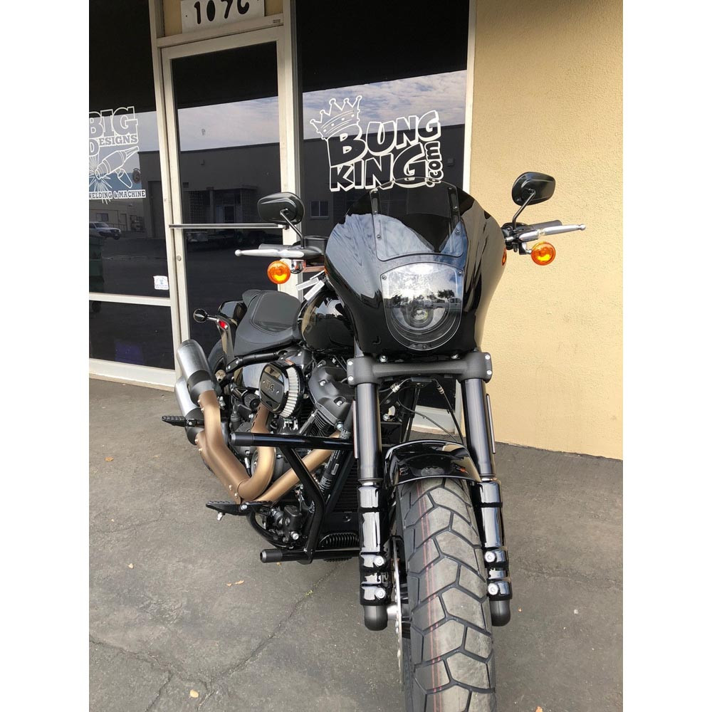Bung King Highway Peg 2 Step Crash Bar 2018-Up Softail FCB18F-S