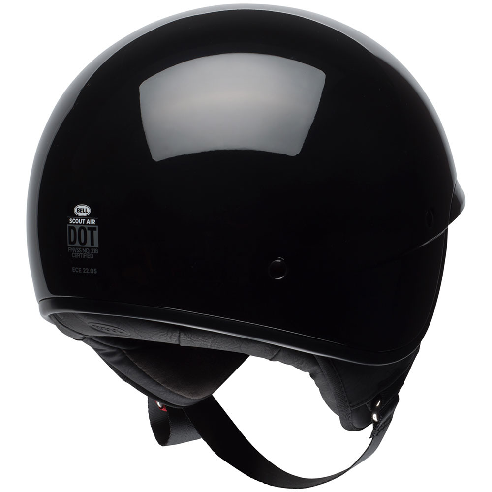Bell Scout Air Gloss Black Helmet - Get Lowered Cycles