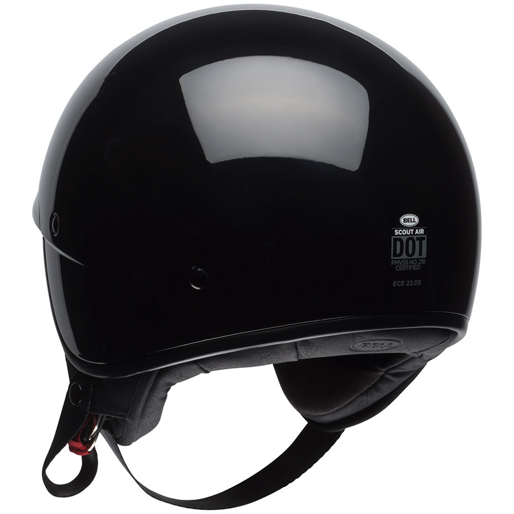 Bell Scout Air Gloss Black Helmet - Get Lowered Cycles