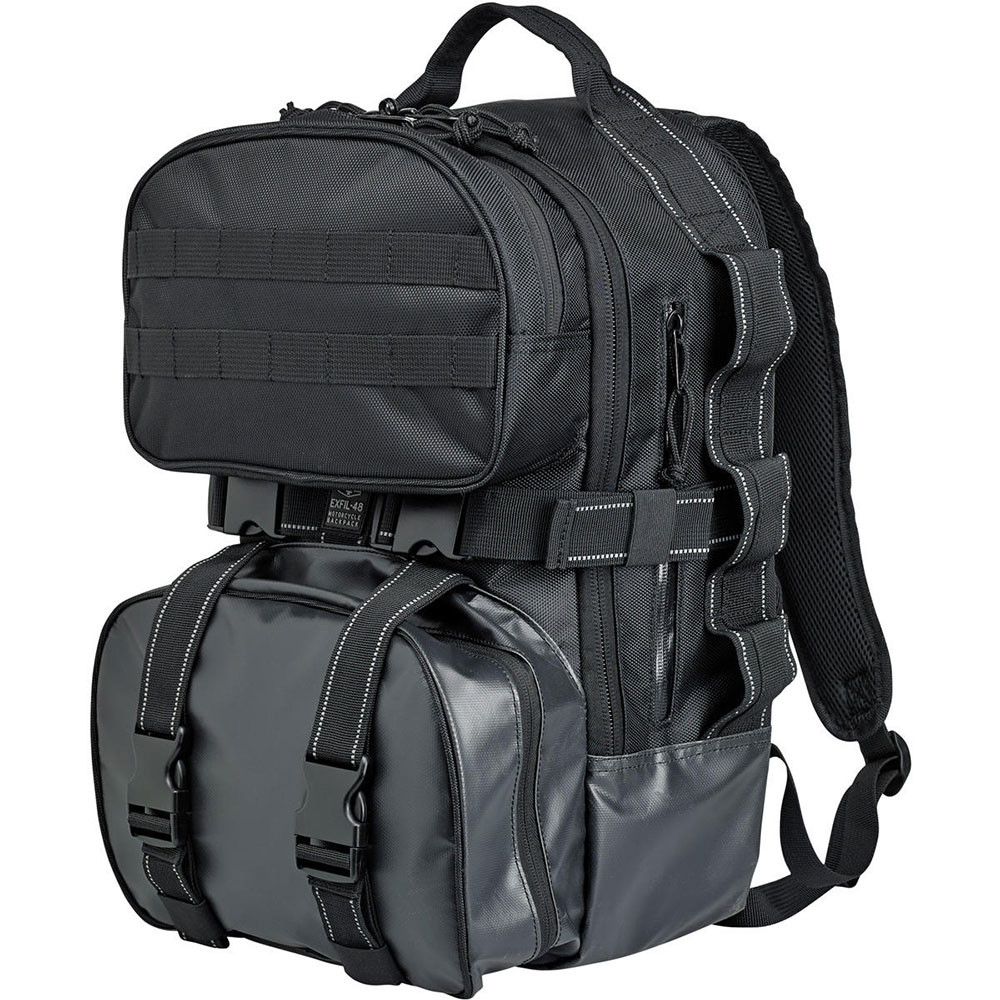 Biltwell Exfil-48 Backpack - 3007-01 - Get Lowered Cycles