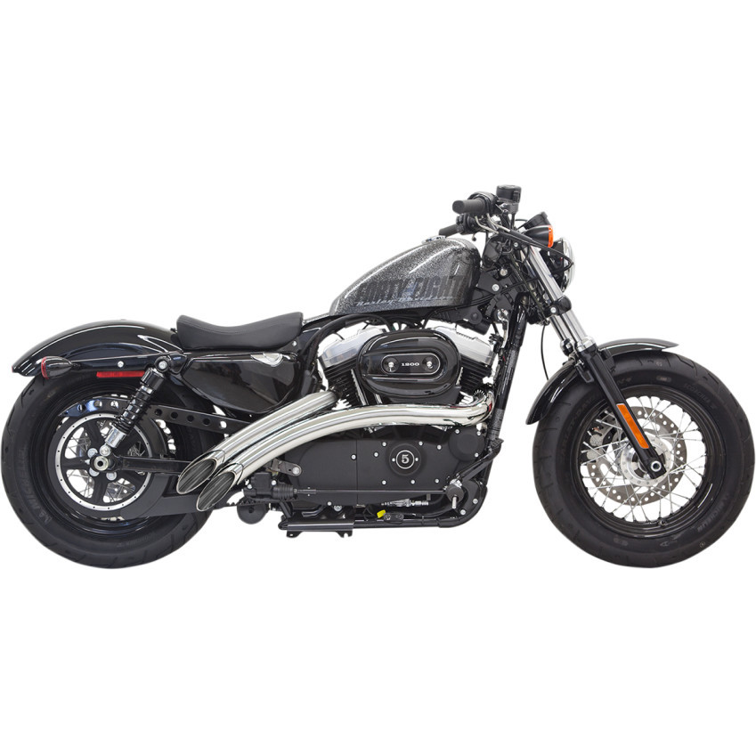 Bassani Radial Sweepers Exhaust for 2014-2022 Harley Sportster