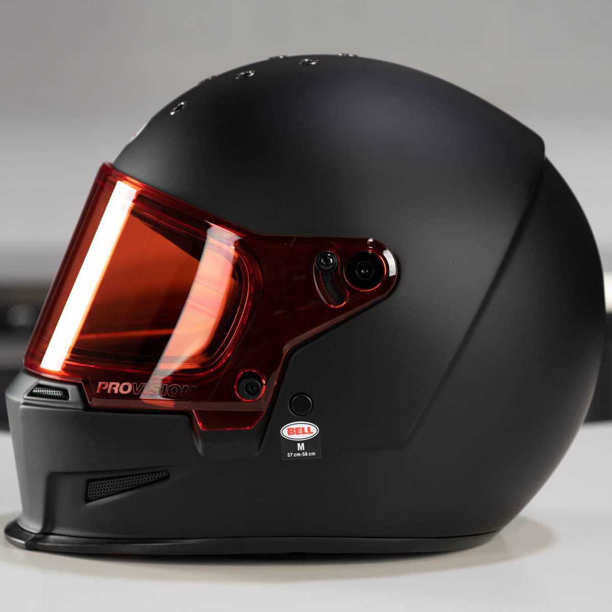 Bell Eliminator Hi Def Orange Face Shield - 7102450 - Get Lowered