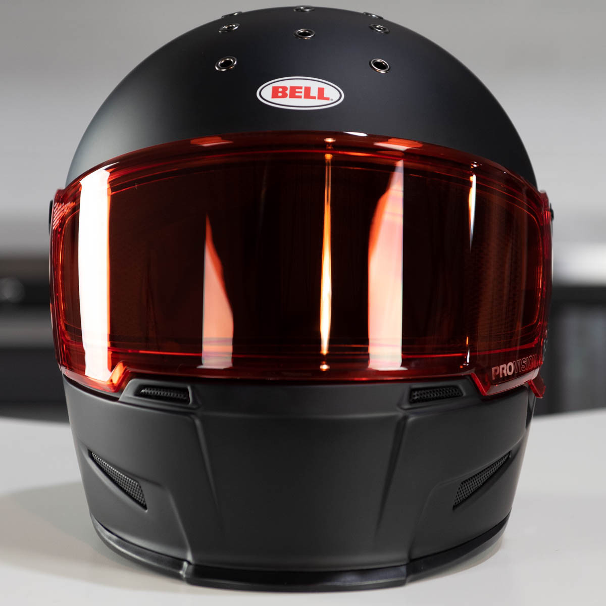 Bell Eliminator Hi Def Orange Face Shield - 7102450 - Get Lowered