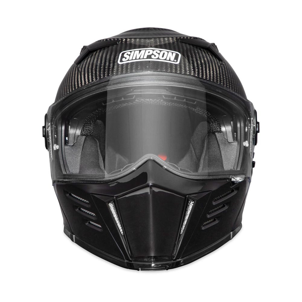 Simpson Mod Bandit Carbon Fiber Modular Motorcycle Helmet | Get