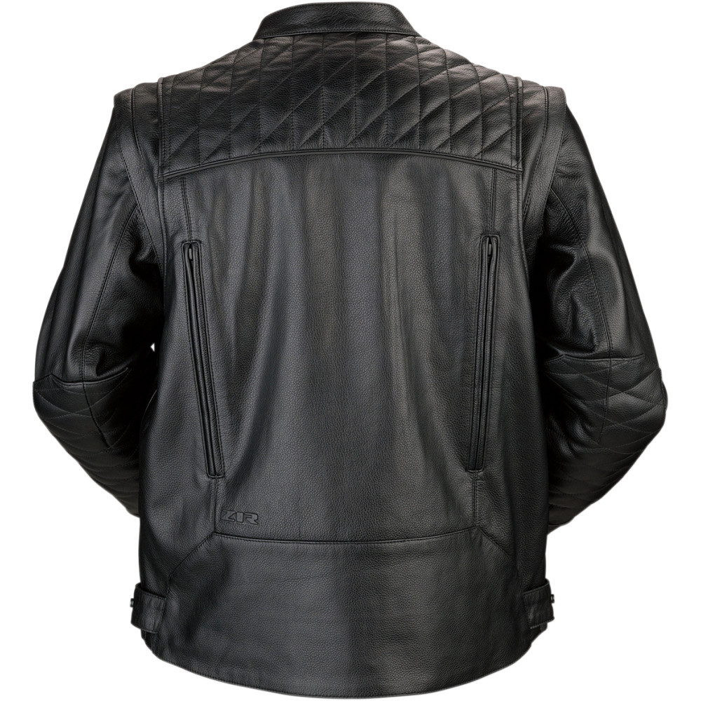 ジャケット・アウター NO ID. LEATHER MOTORCYCLE JKT size1 Ace Men's Motorcycle Leather Jacket - First MFG Co