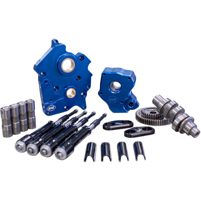 S&S Gear Drive Camchest Kit for Harley M8 TwinCooled Black Get