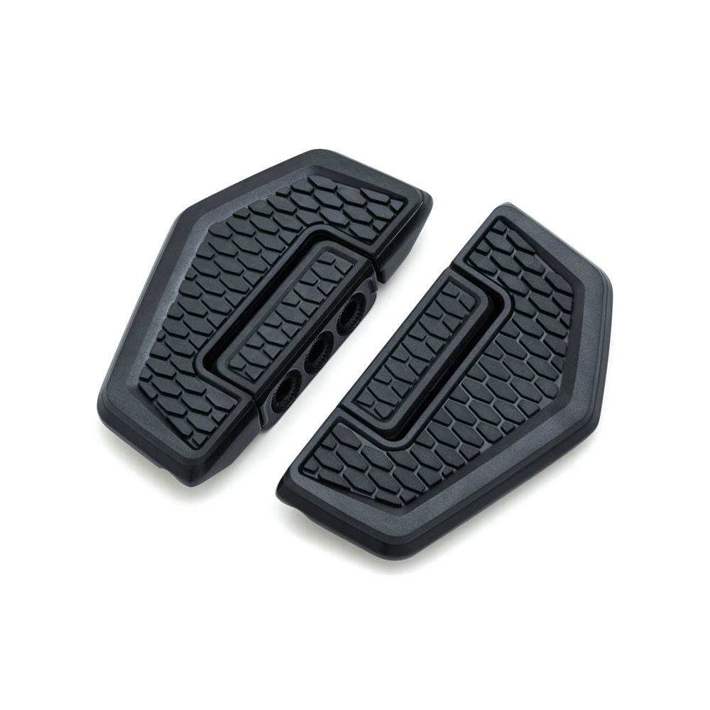 Kuryakyn Hex Folding Boards Foot Pegs - Satin Black - 5909 - Get