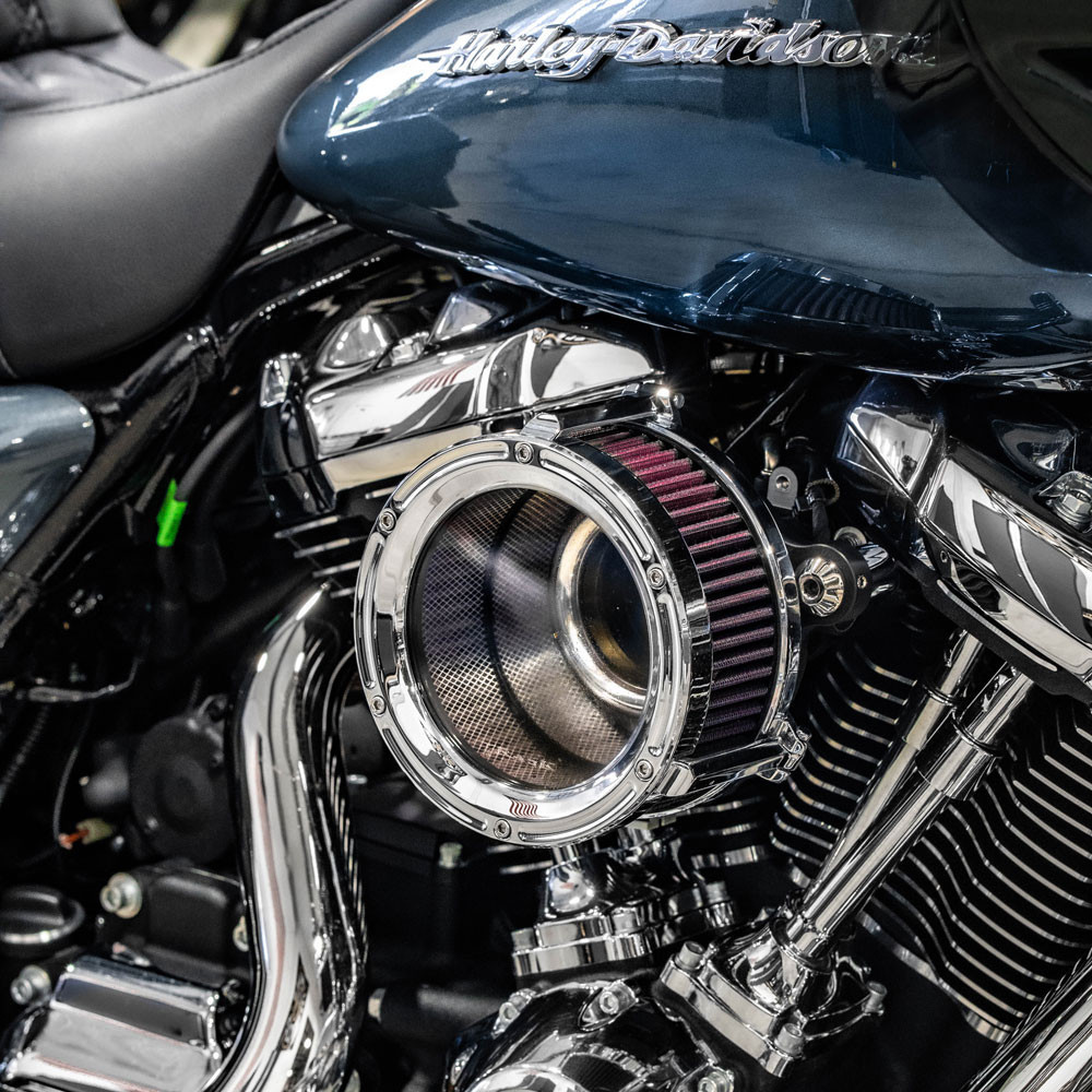 Trask Assault Charge Air Cleaner for Harley M8 FL and Softail