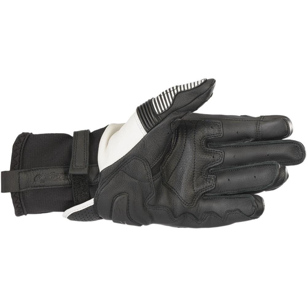 Alpinestars GP-X V2 Leather Gloves - Black/White - Get Lowered Cycles