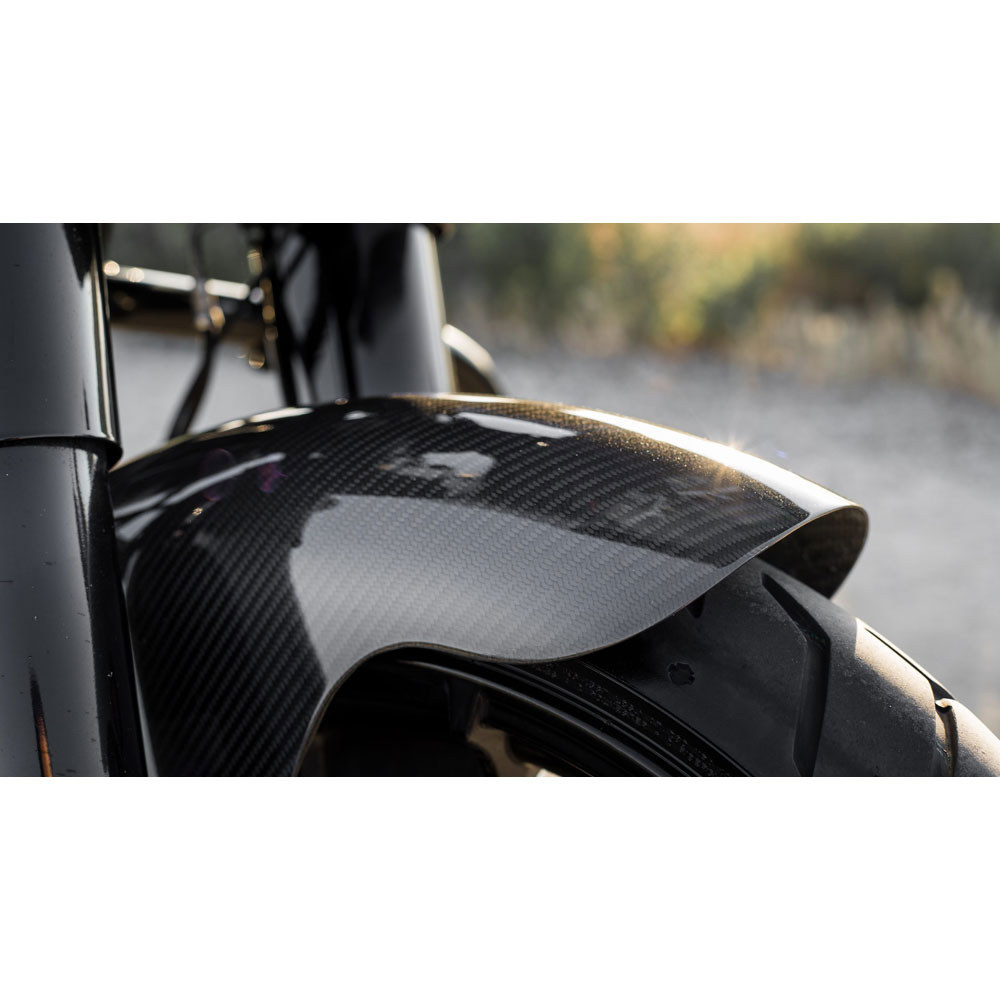 Slyfox Carbon Fiber Front Fender for 2014-2023 Harley Touring