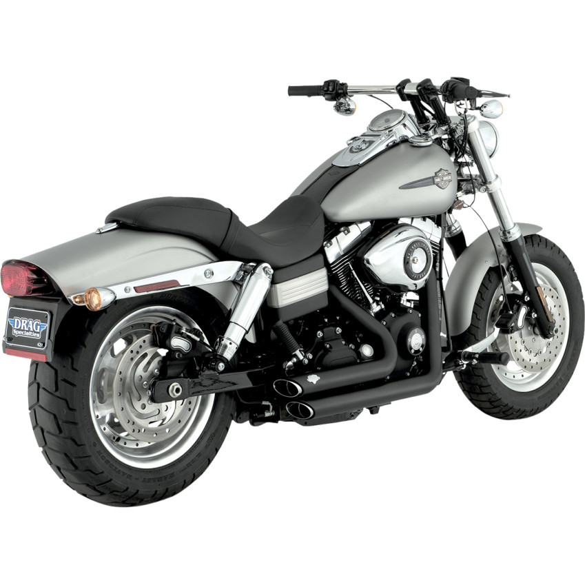 Vance & Hines Shortshots Staggered Exhaust for 2006-2011 Harley