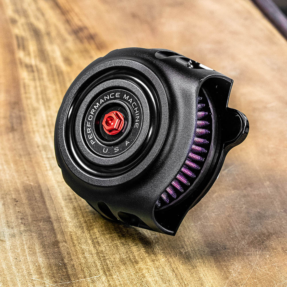 Performance Machine Vintage Air Cleaner for 2017-2023 Harley M8