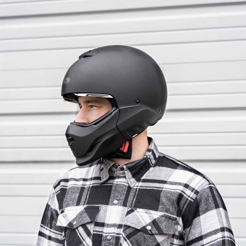 Bell Broozer Matte Black Helmet - Get Lowered Cycles Bell Broozer Matte Black Helmet - Get Lowered Cycles