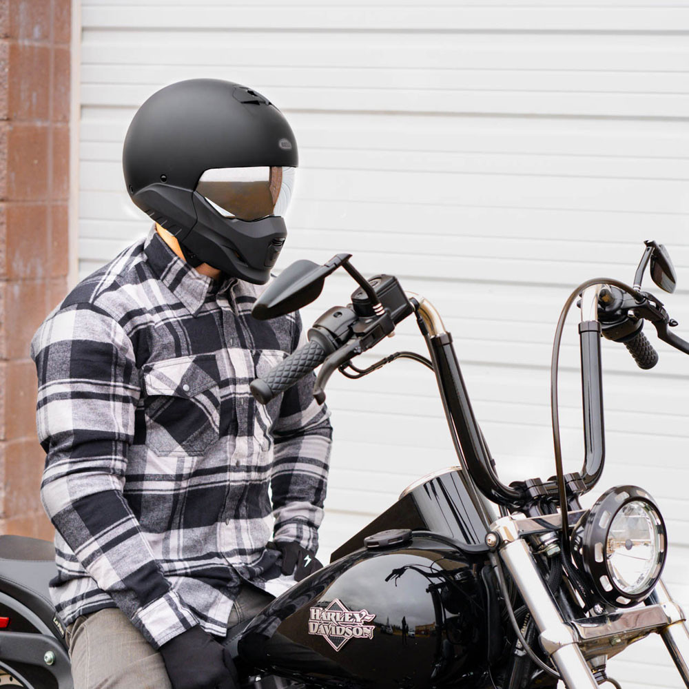 Bell Broozer Matte Black Helmet - Get Lowered Cycles