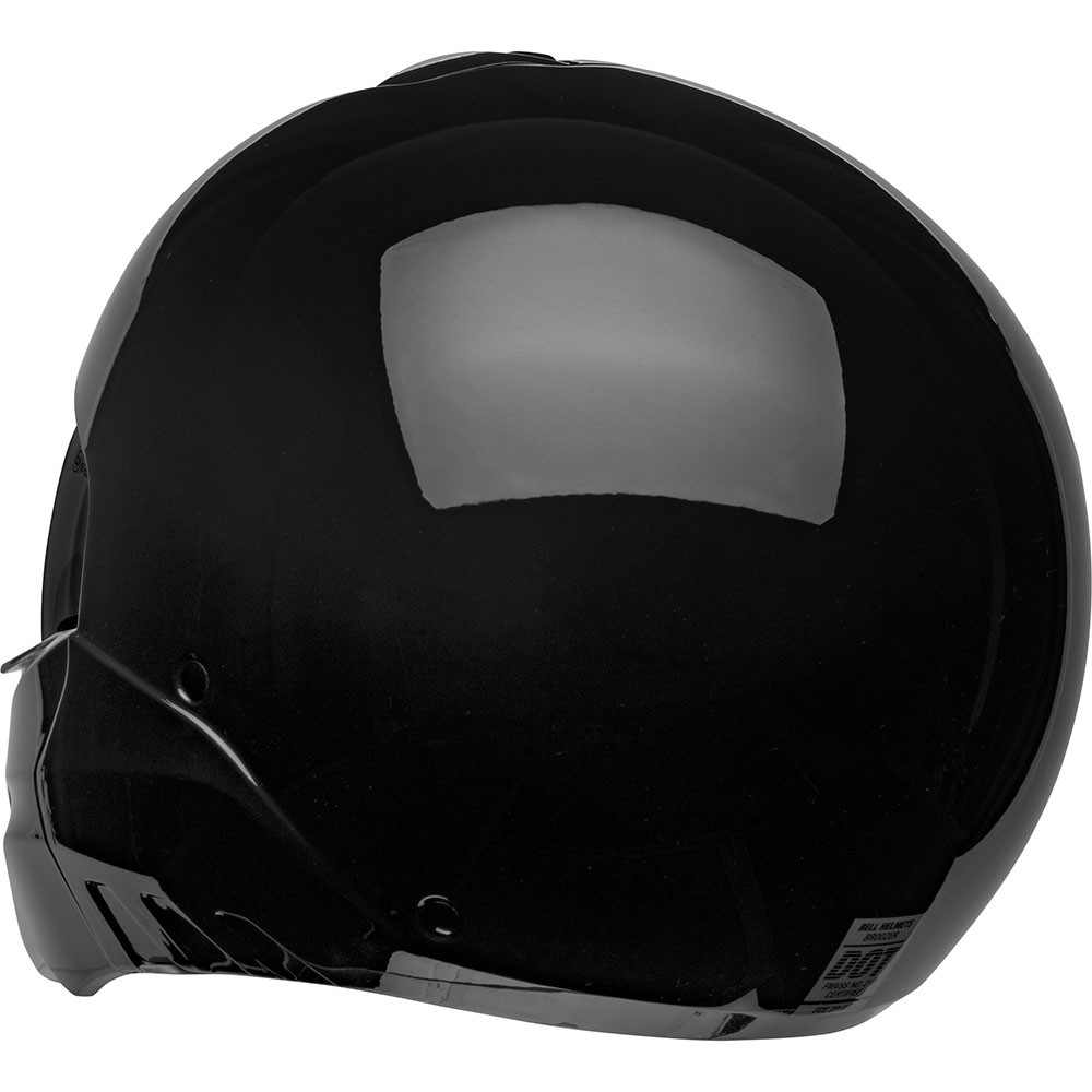 Bell Broozer Gloss Black Helmet - Get Lowered Cycles