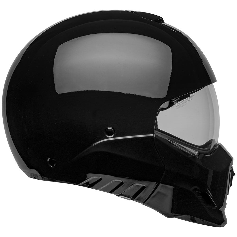 Bell Broozer Gloss Black Helmet - Get Lowered Cycles
