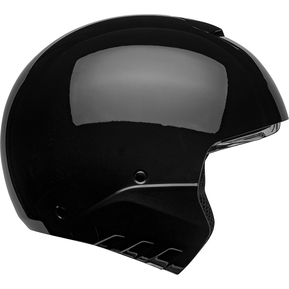 Bell Broozer Gloss Black Helmet - Get Lowered Cycles