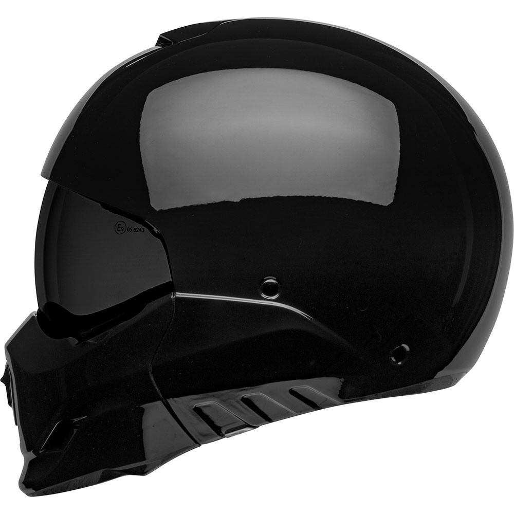 Bell Broozer Gloss Black Helmet - Get Lowered Cycles