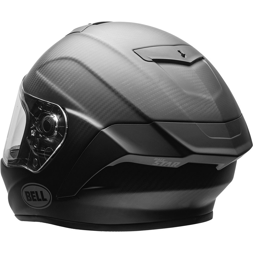Bell Race Star Flex DLX Carbon Matte Black Helmet - Get Lowered Cycles