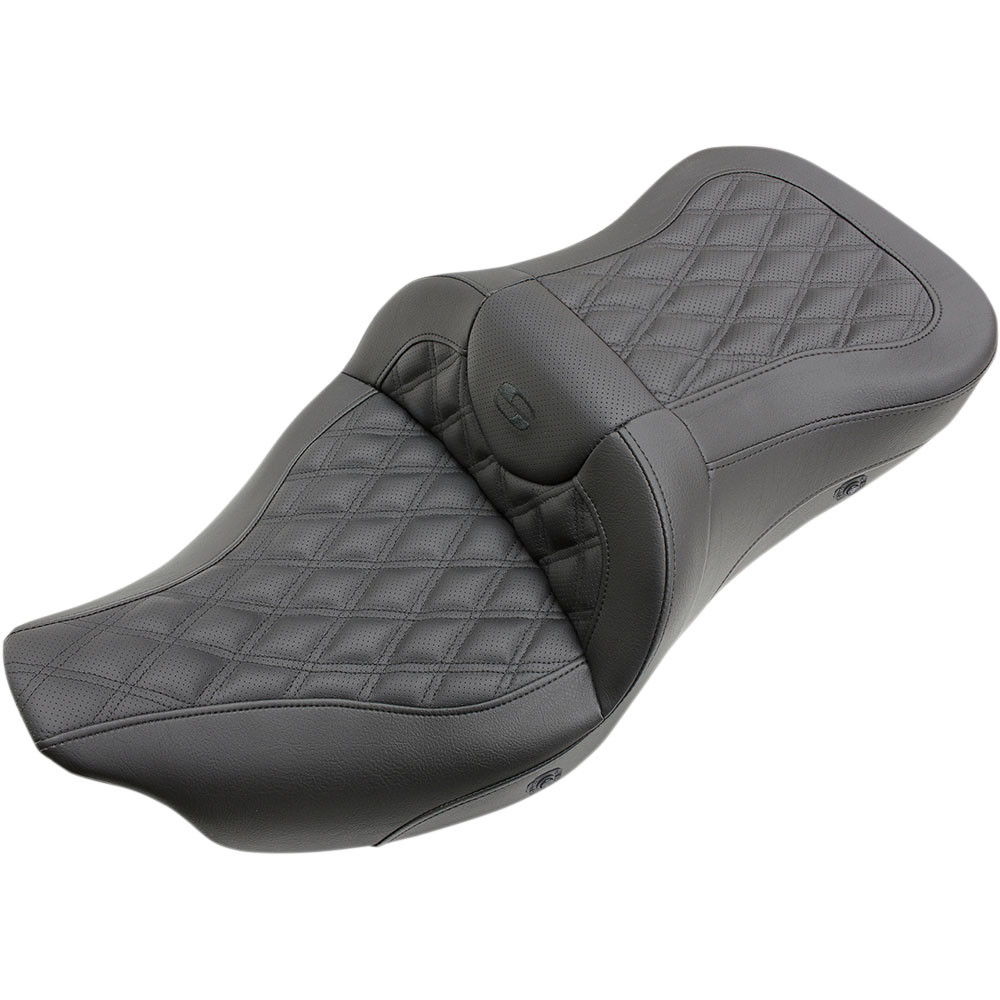 椅子 tarina Saddlemen Heated Road Sofa Seat for 2009-2023 Harley Tri-Glide