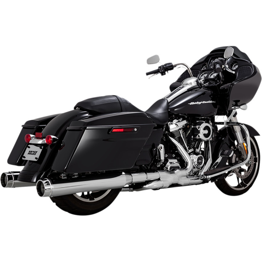 VANCE＆HINES TORQUER 450 スリップオンマフラー Vance & Hines Torquer 450 Slip-On Mufflers for 1995-2016 Harley