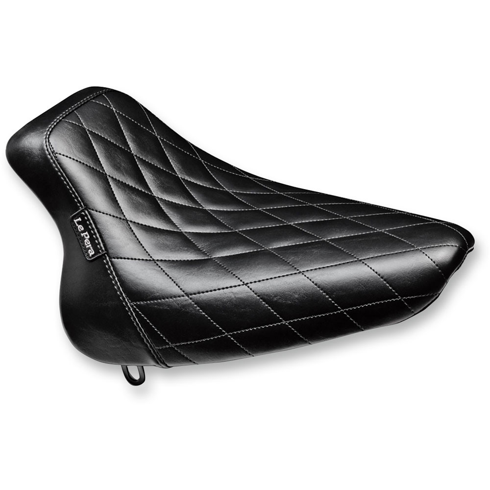 Le Pera Bare Bones Diamond Solo Seat for 2000-2007 Harley Softail