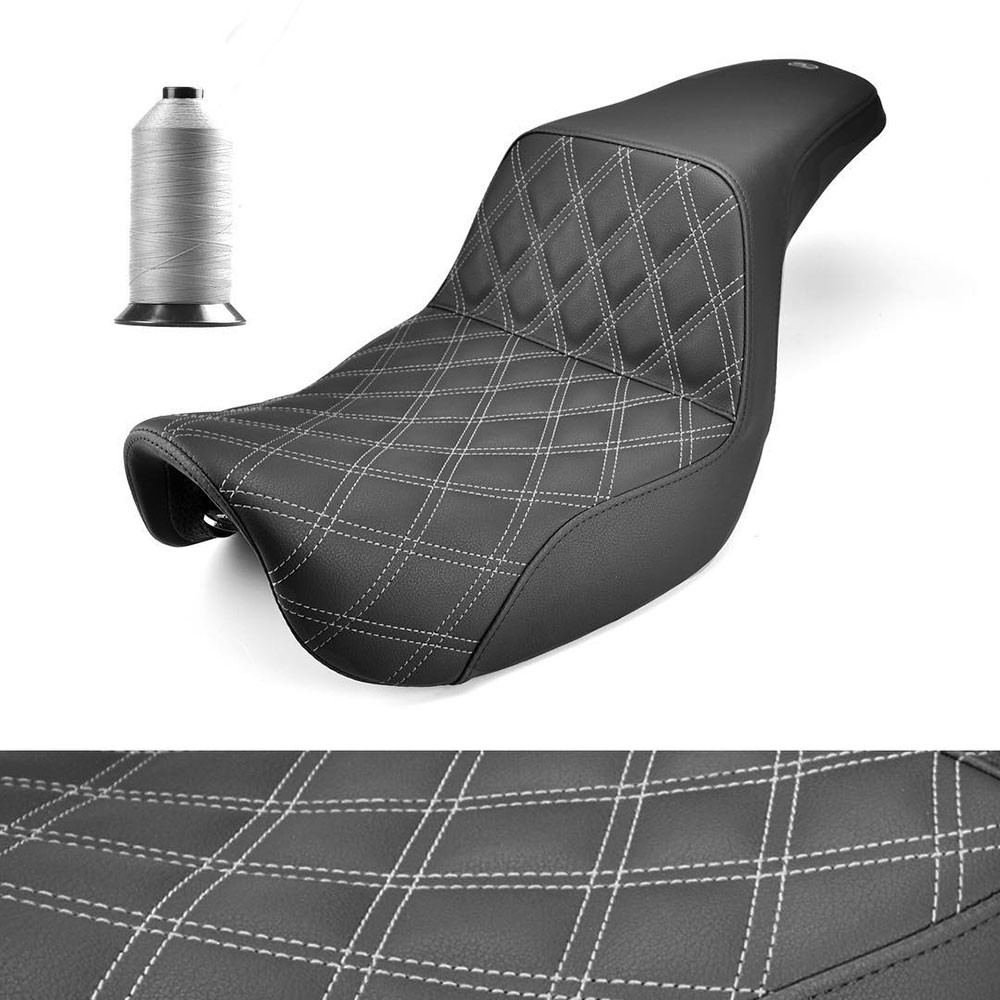 Saddlemen Step Up Seat for Harley FXR - Custom Design - Get