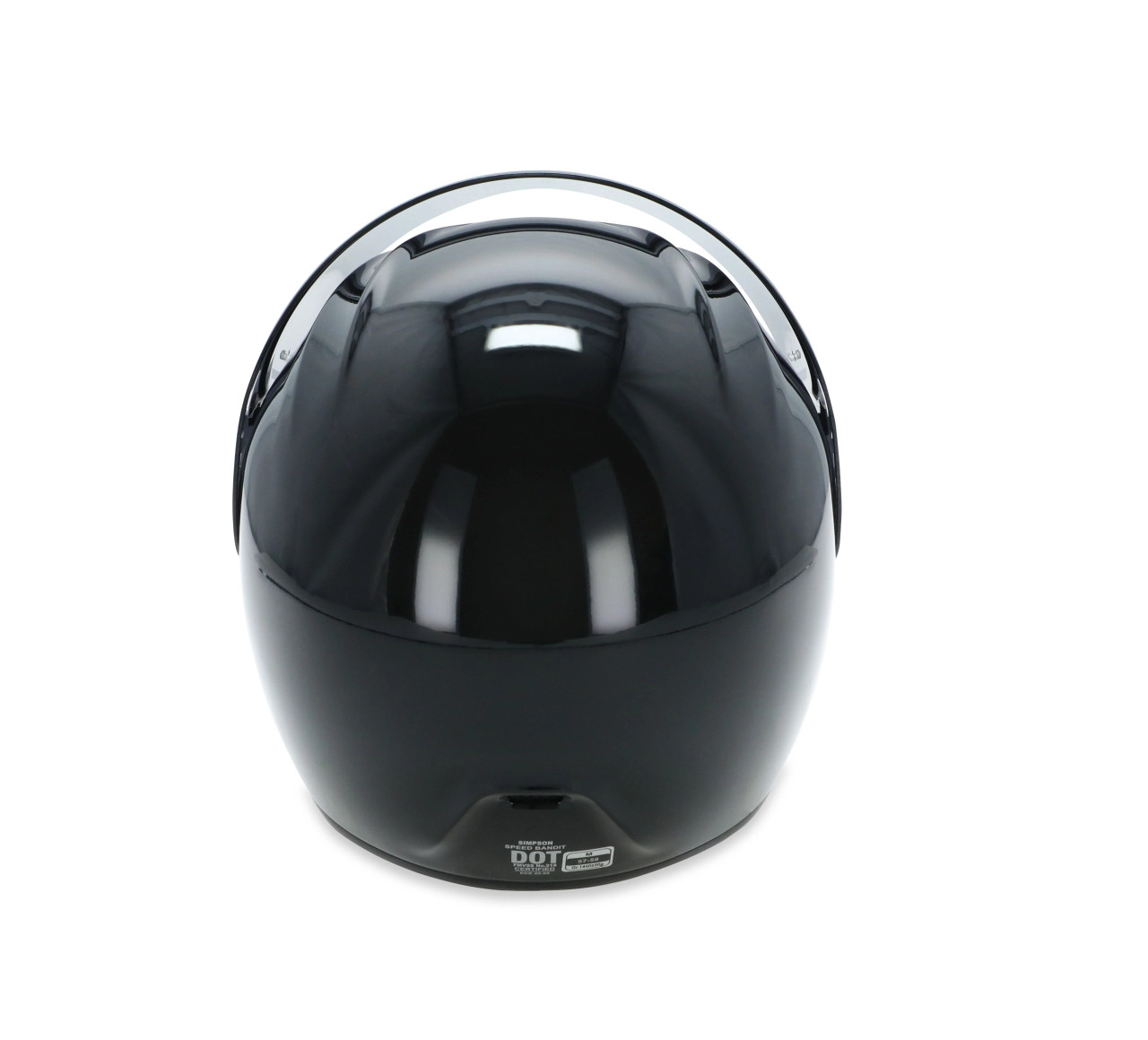 Simpson Speed Bandit Helmet | Gloss Black Full-Face - Get Lowered